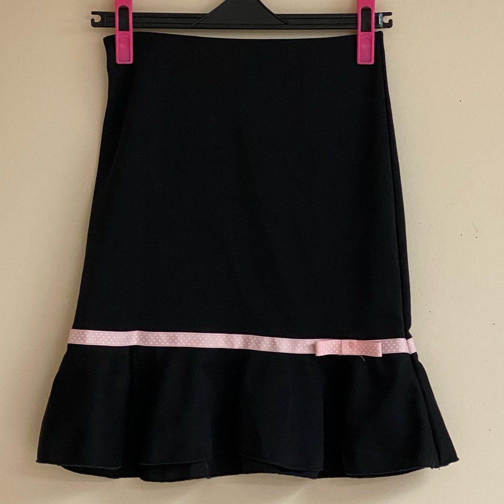 Vintage Girl Black Skirt